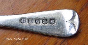 Caddy spoon hallmark