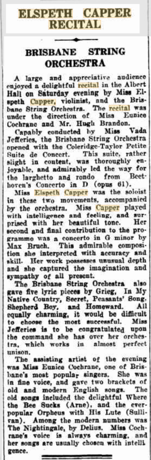 E.Capper recital with BSO